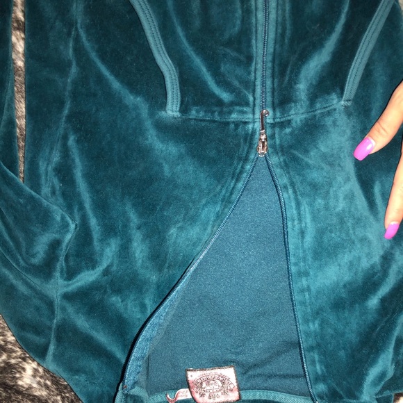 Vintage emerald juice couture jacket size small - Picture 2 of 4